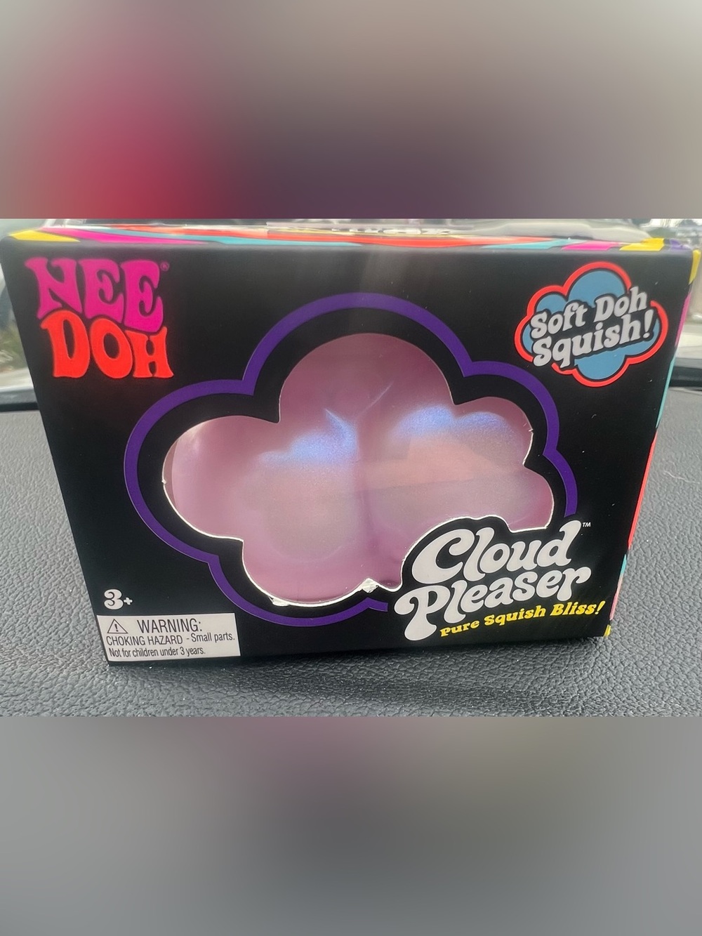 Viral NeeDoh Cloud Pleaser Soft Doh Squish - Pink/Purple #viral #rare #needoh